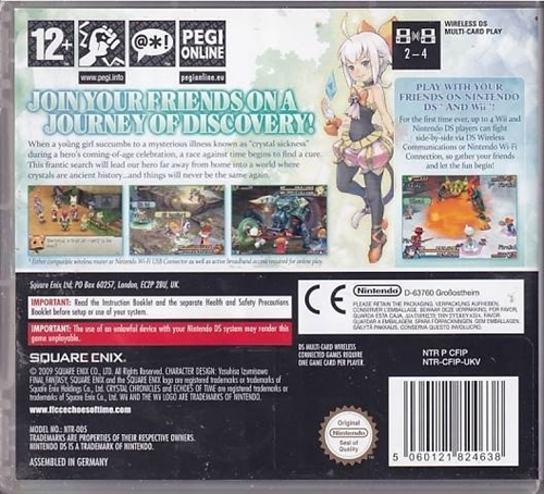 Final Fantasy Chronicles - Echoes of time - Nintendo DS (B Grade) (Genbrug)